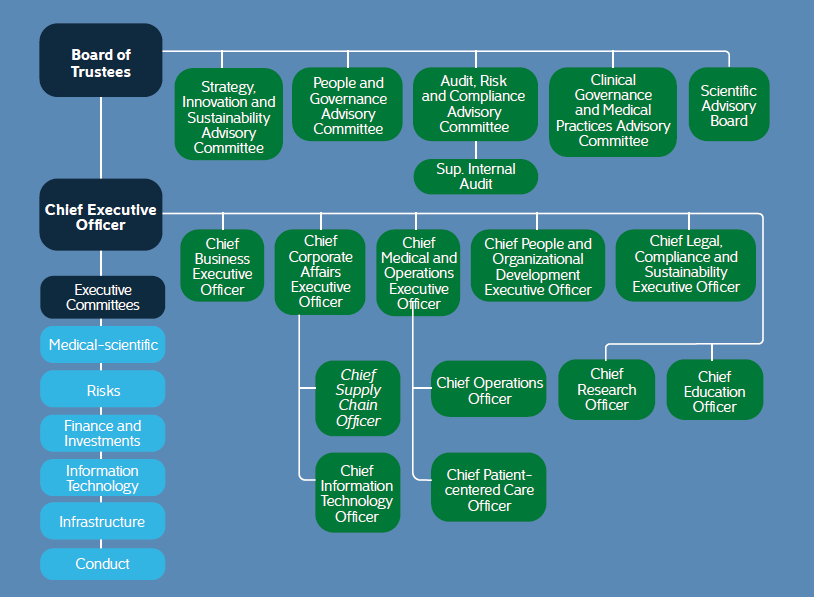 Corporate governance structure 2020