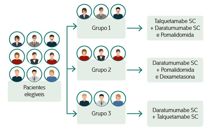 Ilustração do tratamento do estudo