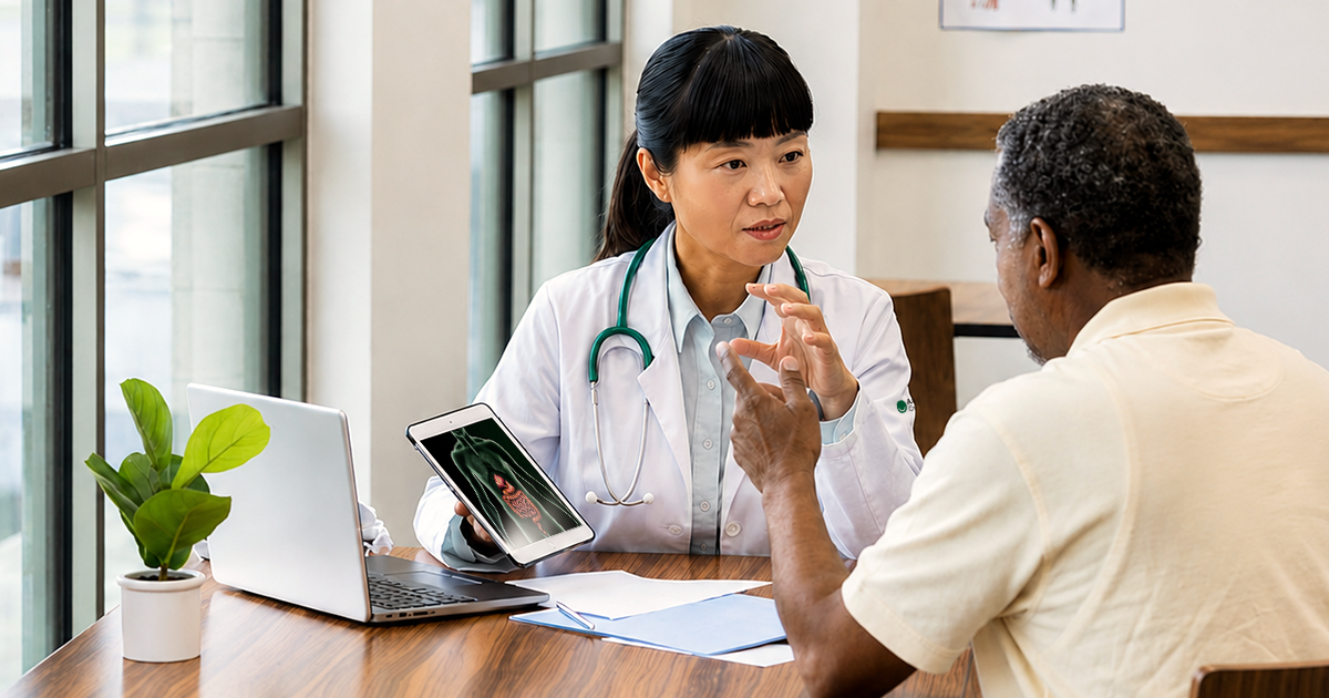 consulta médica gastrointestinal