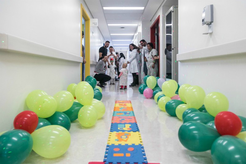 Desfile de aventais da Pediatria