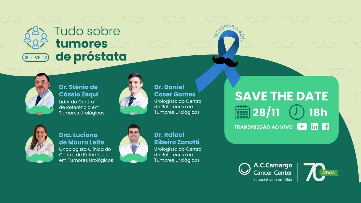 Live "Tudo sobre câncer de próstata"