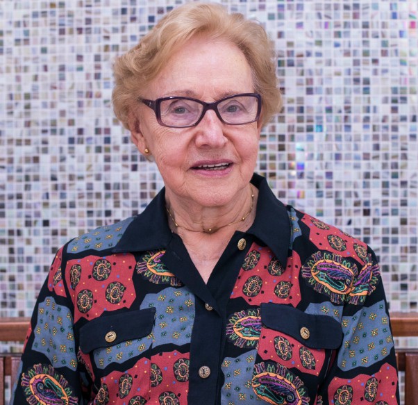 Maria Genoveva Vello, fundadora e diretora voluntária da escola hospitalar