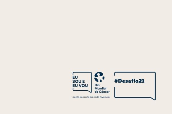Arte gráfica com fundo branco com os logos da campanha.