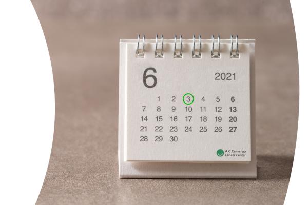 Imagem de um calendário, com o dia 3 de junho destacado