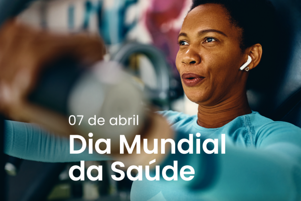 Mulher fazendo atividade física