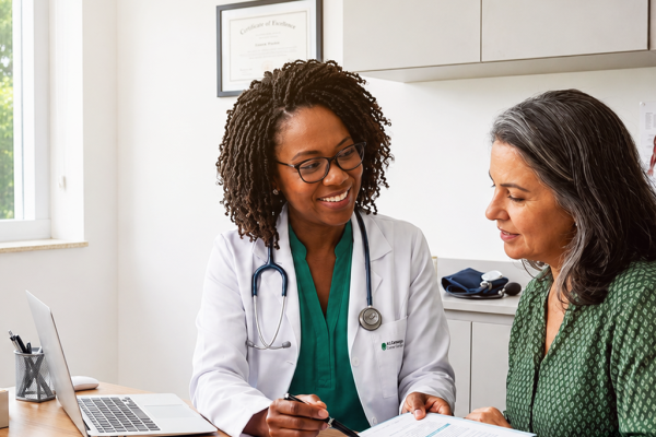Orientação médica sobre resultados BI-RADS