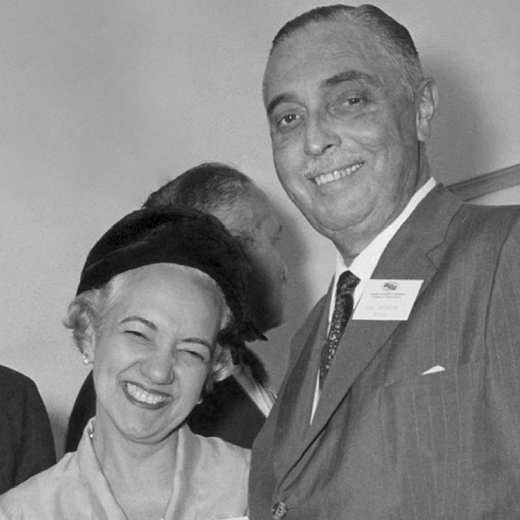 Carmen e Antônio Prudente, fundadores do A.C.Camargo