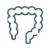 Ícone de um intestino